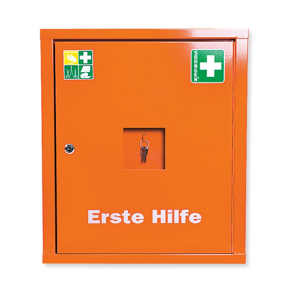 Productafbeelding nr. 2: Verbandkast SÖHNGEN® EUROSAFE oranje met inhoud DIN 13169