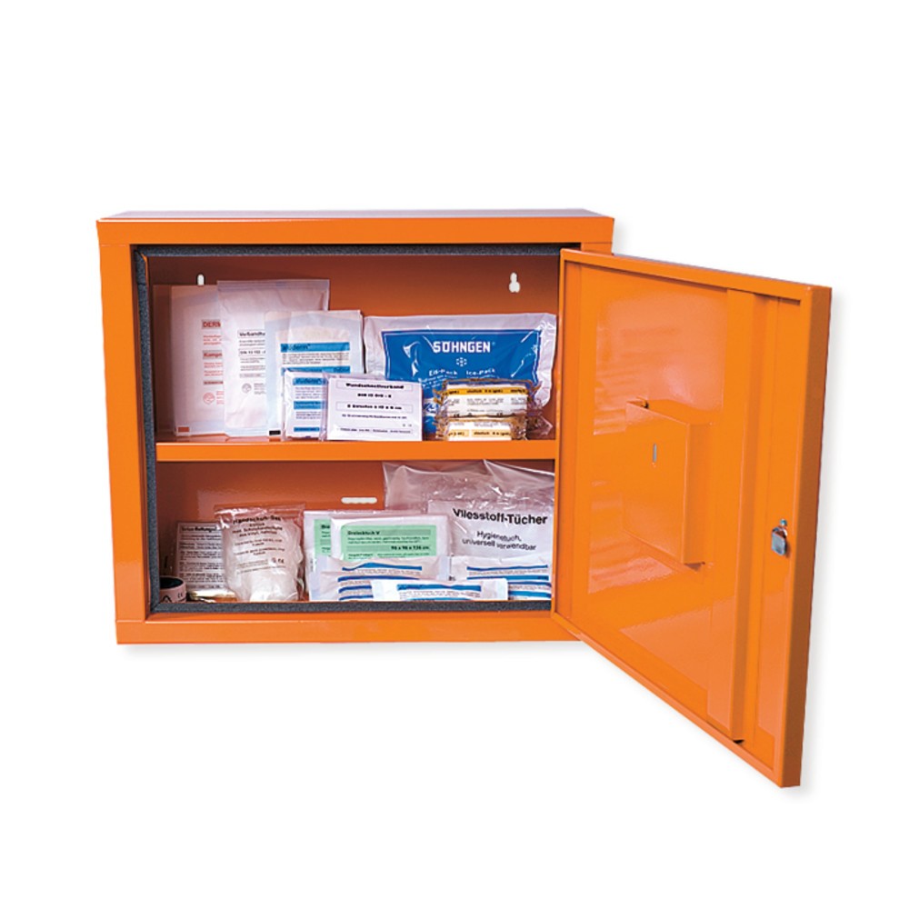 Productafbeelding nr. 2: Verbandkast SÖHNGEN® JUNIORSAFE oranje met inhoud DIN 13157