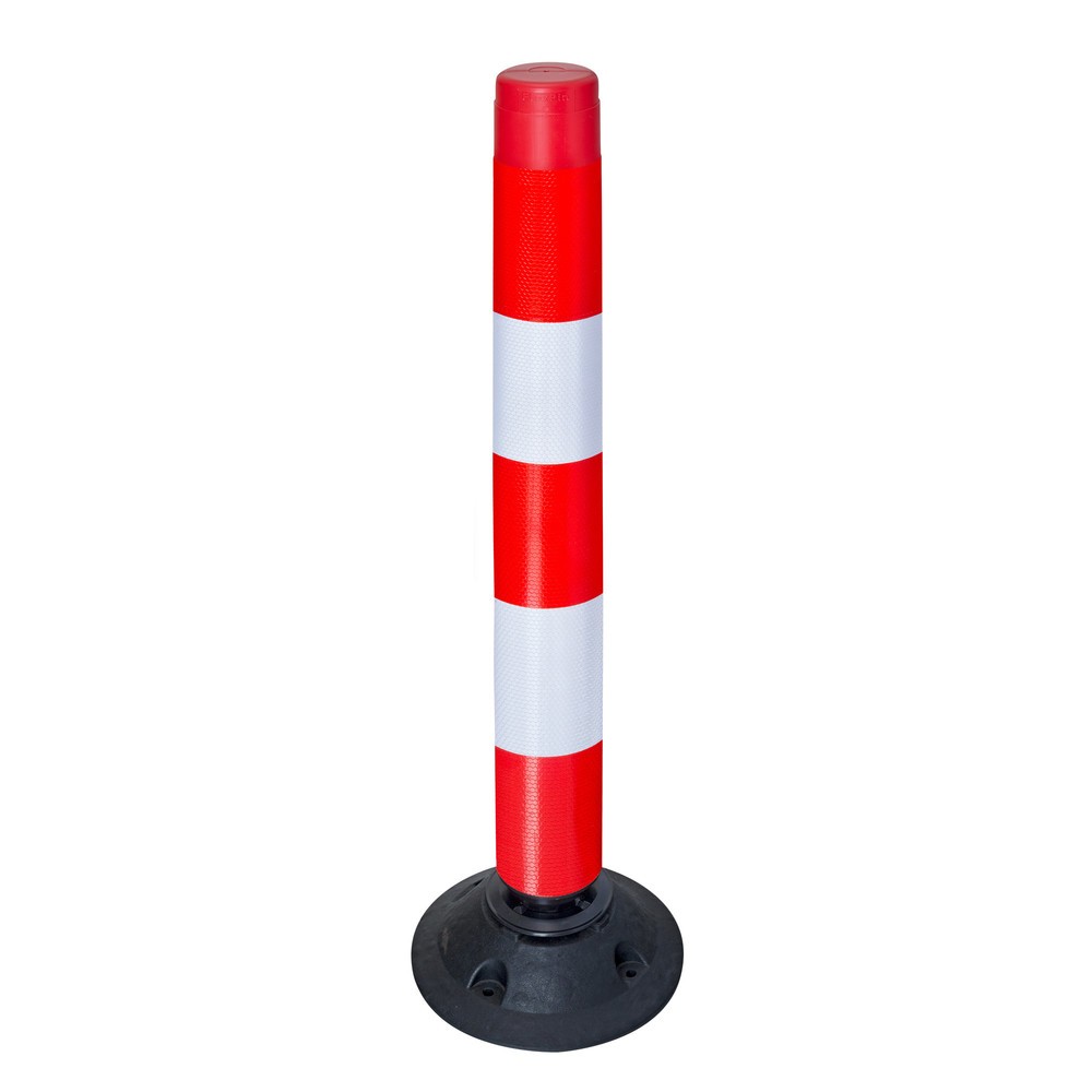 Productafbeelding nr. 1: Verkeerszuil FlexPin, rood/wit, hoogte 1.000 mm