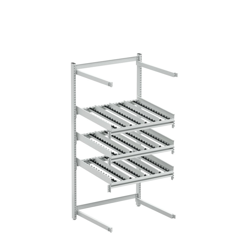 Product afbeelding: Verlengframe achterzijde voor TRESTON kanbanstelling FIFO, ESD, h x b x d 1.860 x 933 x 735 mm