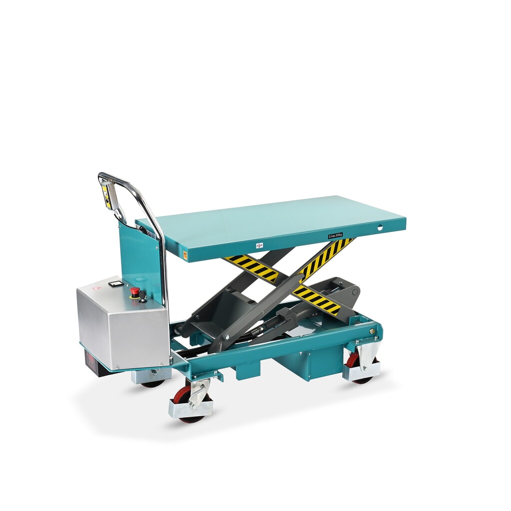 Productafbeelding nr. 8: Verrijdbare schaarheftafel Ameise® elektrisch, cap. 500 kg, à 1.010 x 520 mm