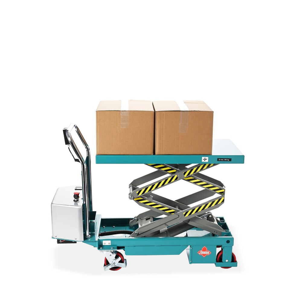 Productafbeelding nr. 5: Verrijdbare schaarheftafel Ameise® LTT 0,35 met dubbele schaar, elektrisch, draagvermogen 350 kg, platform 910 x 500 mm
