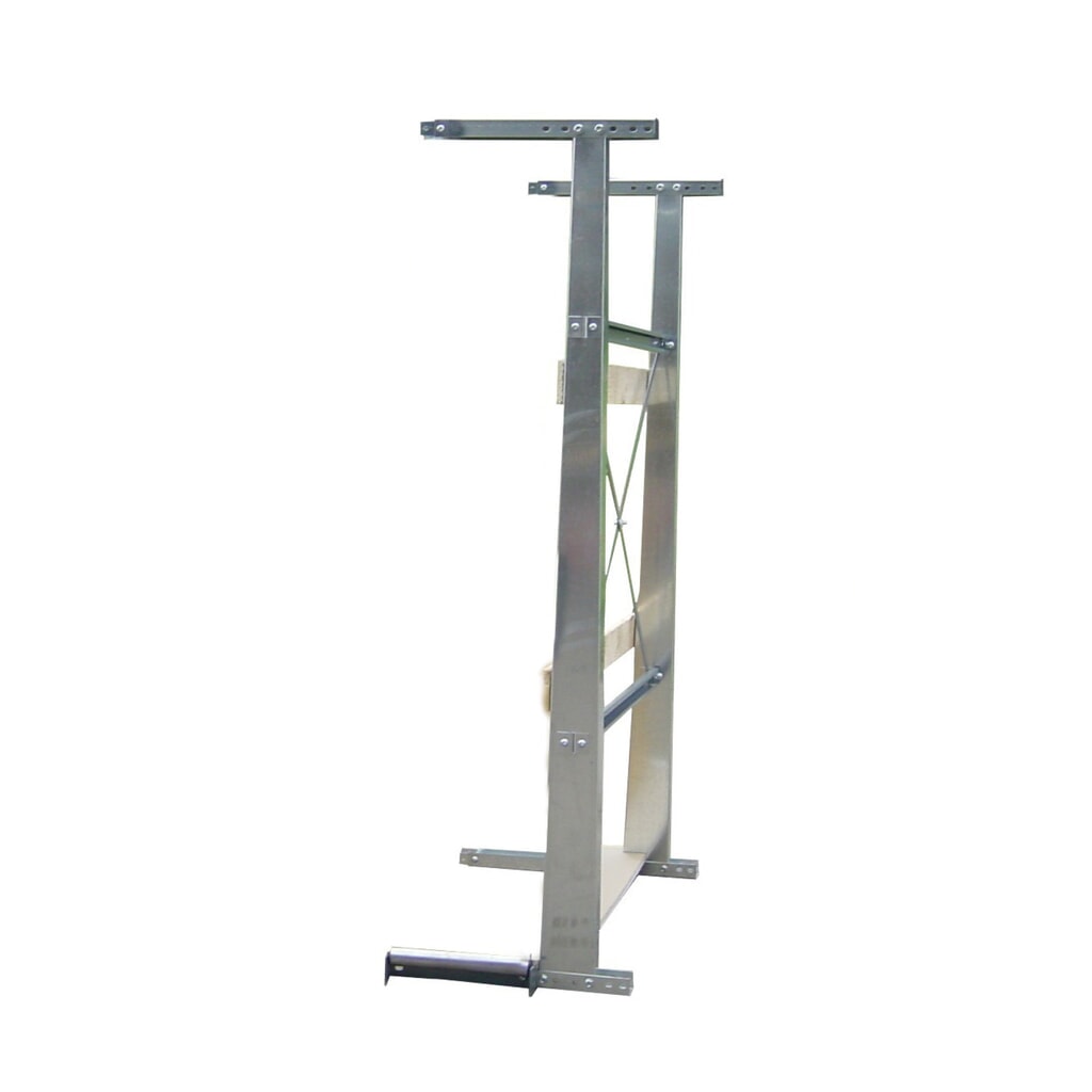 Verticale platenstandaard VLP, aanbouwelement, hxbxd 2.400 x 600 x 2.000 mm, 1 vak Product afbeelding: Verticale platenstandaard VLP, aanbouwelement, hxbxd 2.400 x 600 x 2.000 mm, 1 vak