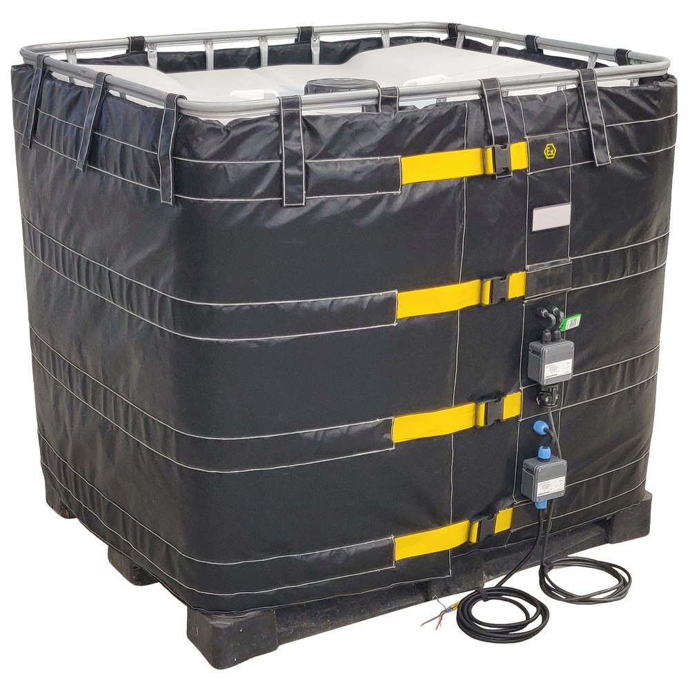 Product afbeelding: Verwarmingsmantel Kuhlmann ATEX voor IBC containers, 1.000 l, 230 V, 2.400 W, lxbxh 4.400 x 25 x 1.000 mm
