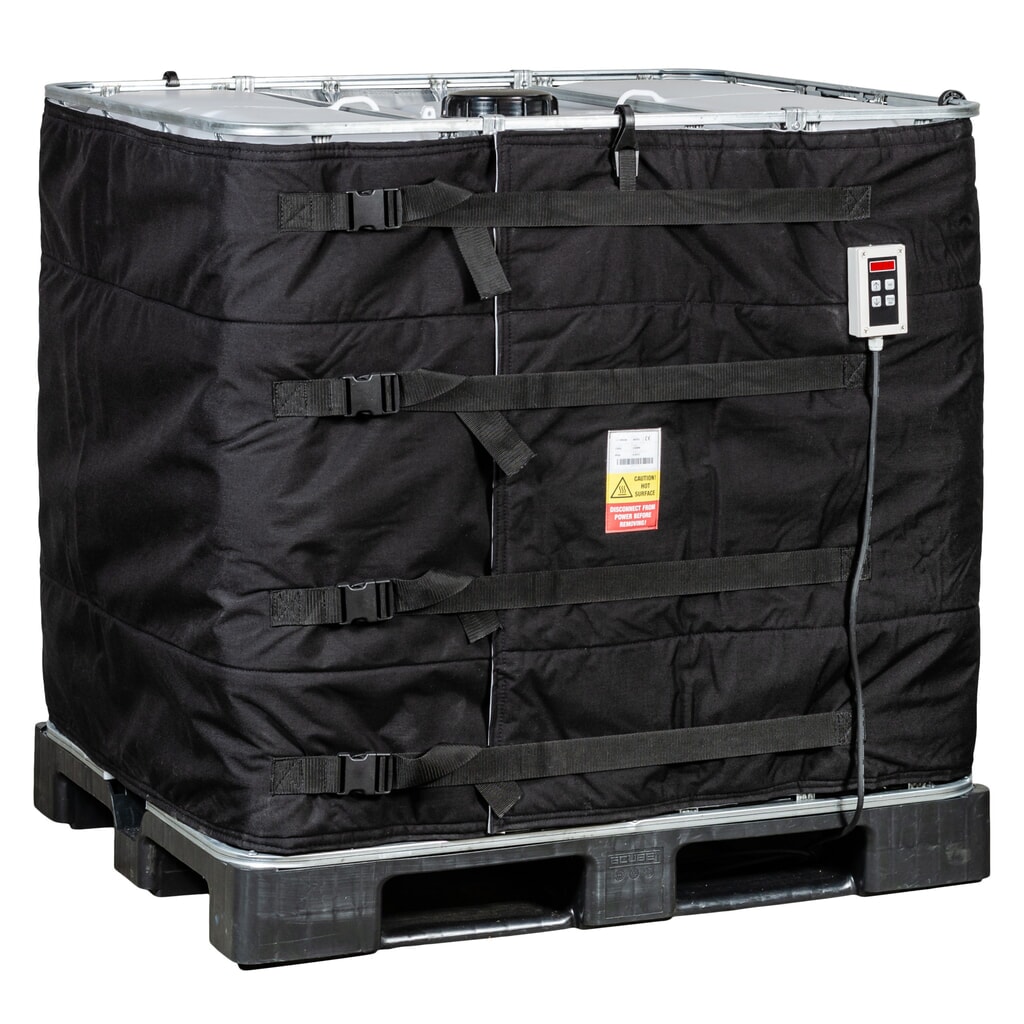 Verwarmingsmantel Kuhlmann voor IBC containers met digitale temperatuurregelaar, 1.000 l, 0-40ºC, 230 V, 1.300 W, lxh 4.400 x 1.000 mm Product afbeelding: Verwarmingsmantel Kuhlmann voor IBC containers met digitale temperatuurregelaar, 1.000 l, 0-40ºC, 230 V, 1.300 W, lxh 4.400 x 1.000 mm