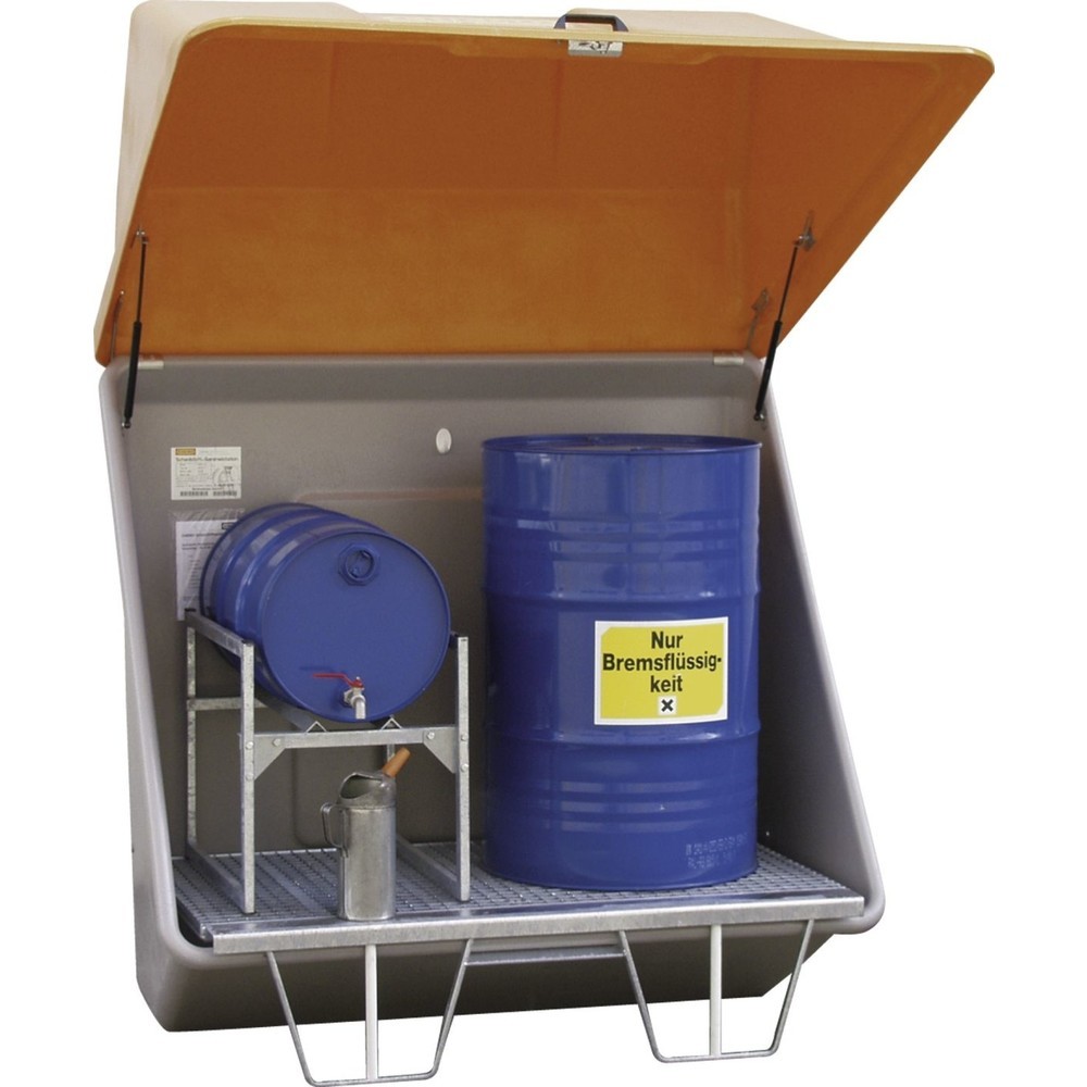 Product afbeelding: Verzamelstation voor gevaarlijke stoffen CEMO outdoor, inhoud 200 l
