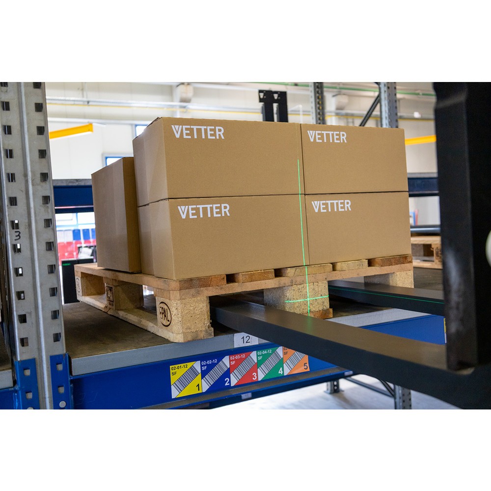 Productafbeelding nr. 2: VETTER® LIZZARD Premium, vorkengeleiding met laser en camera, ISO 2A