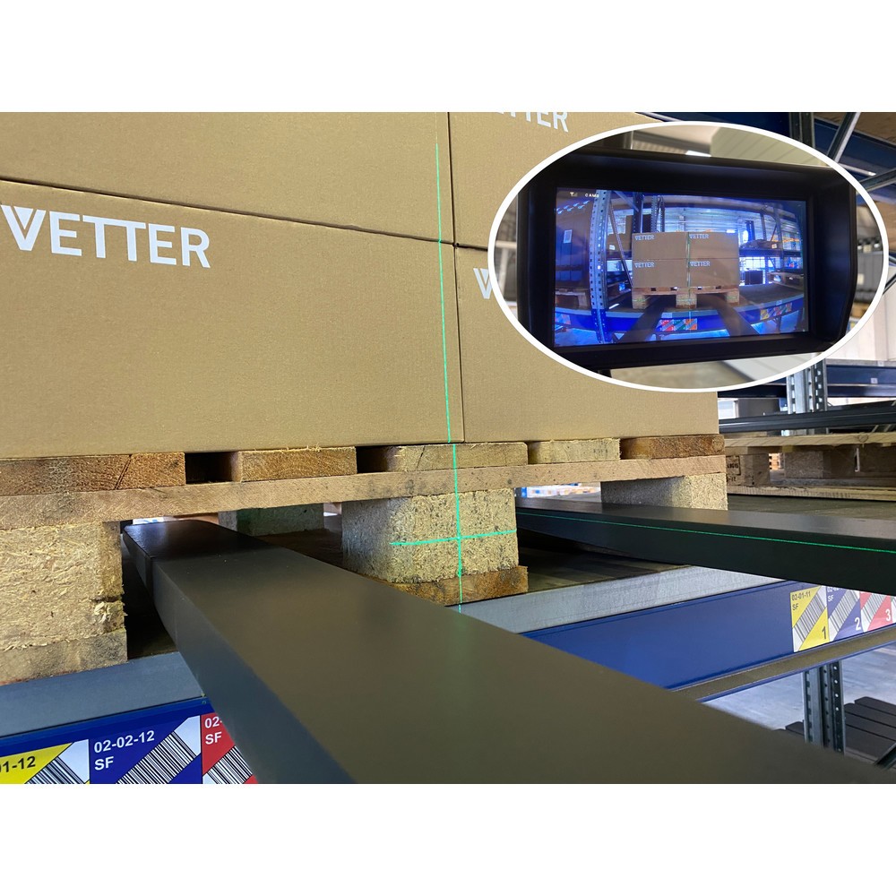 Productafbeelding nr. 4: VETTER® LIZZARD Premium, vorkengeleiding met laser en camera, ISO 2A