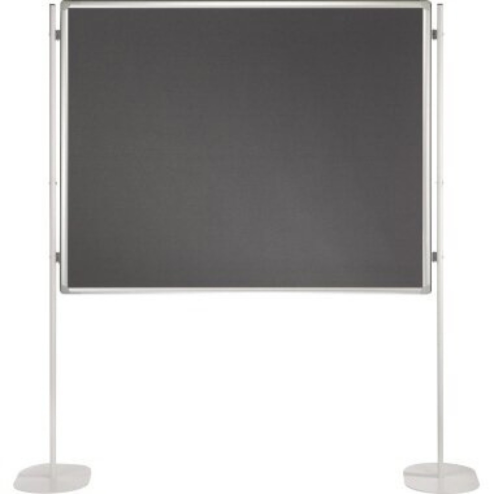Product afbeelding: Viltbord FRANKEN Premium, hxb 1.800 x 1.200 mm, grijs
