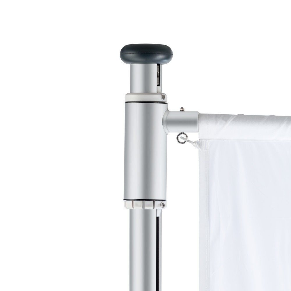 Productafbeelding nr. 2: Vlaggenmast Prestige A, incl. bodembevestiging en draagarm, hoogte 8 m