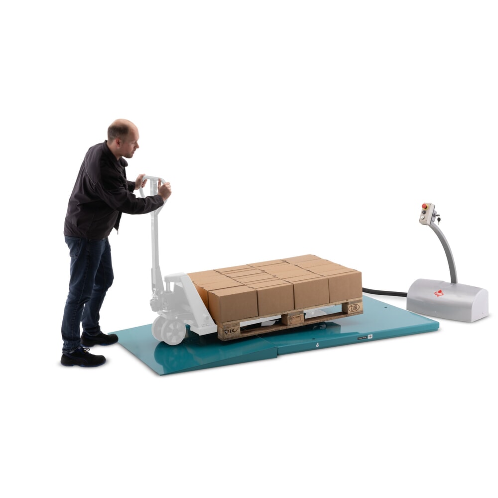 Productafbeelding nr. 7: Vlakke schaarheftafel Ameise®, gesloten, cap. 1.000 kg, platform 1.450 x 1.140 mm