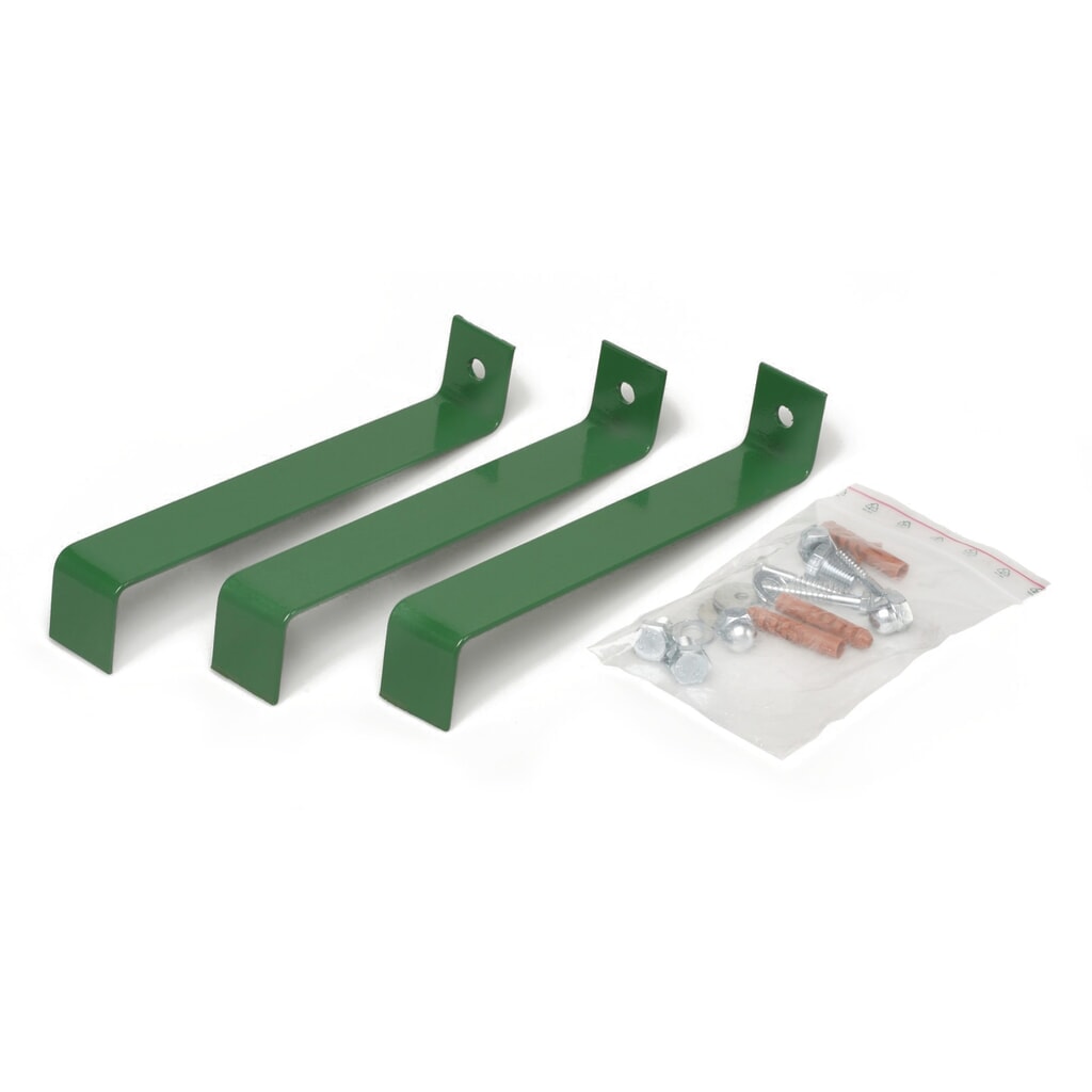 Vloerbevestiging voor kringloop afvalbak VAR®, 120 liter, dubbele draaideur Product afbeelding: Vloerbevestiging voor kringloop afvalbak VAR®, 120 liter, dubbele draaideur