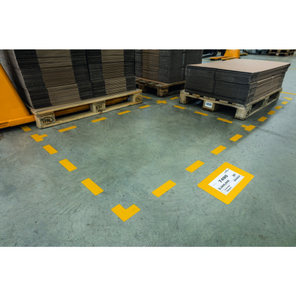 Productafbeelding nr. 2: Vloermarkeringskader DURABLE A5, HxB 314 x 252 mm, dikte 0,4 mm, verwijderbaar, 2 verpakkingen van 10 stuks/VE