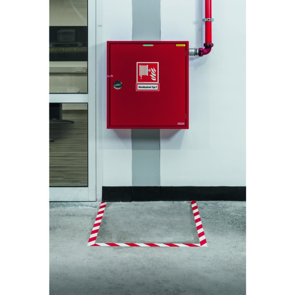 Productafbeelding nr. 3: Vloermarkeringstape DURABLE DURALINE® 50/07, rood/wit