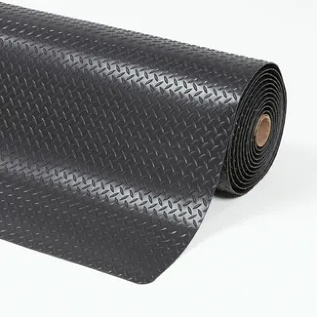 Productafbeelding nr. 2: Vloermat 2-laags, pvc, bxd 600 x 910 mm, zwart