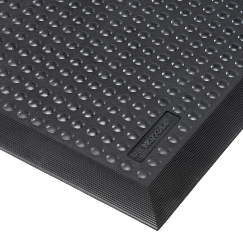 Vloermat antistatisch, met noppen, bxd 600 x 900 mm Product afbeelding: Vloermat antistatisch, met noppen, bxd 600 x 900 mm