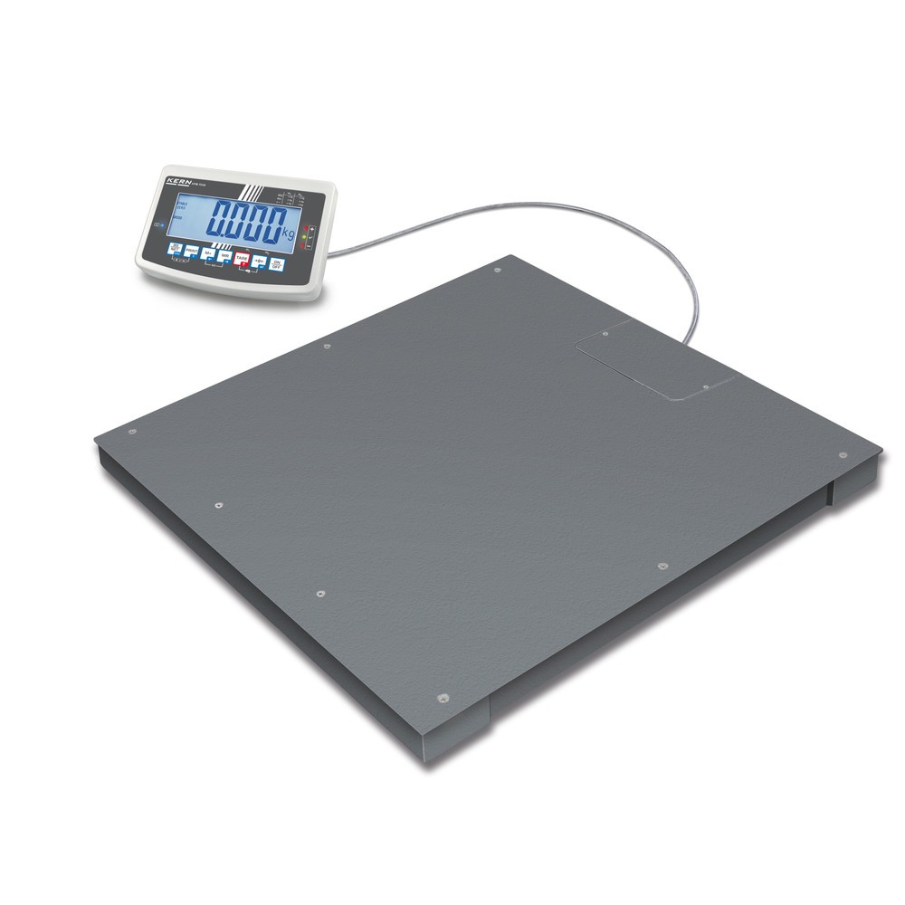Product afbeelding: Vloerweegschaal, bxd 1.000 x 1.000 mm, weegbereik max. 1.500 kg