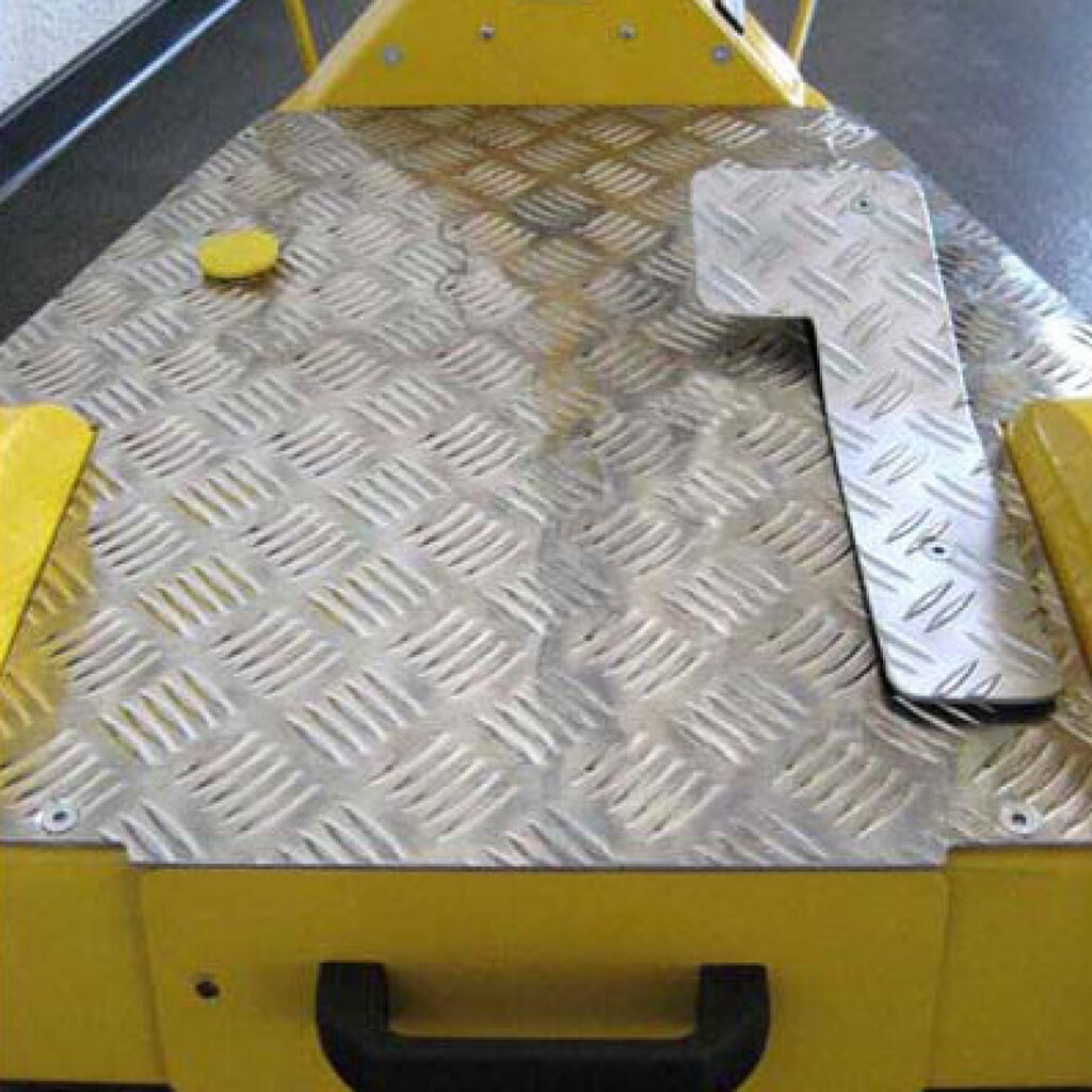 Product afbeelding: Voetpedaal voor elektrische transportstep Ameise® 1000