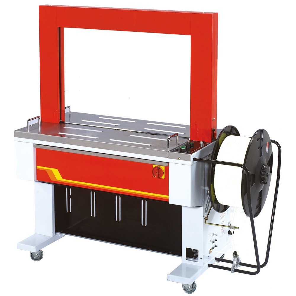 Productafbeelding nr. 1: Volautomatische omsnoeringsmachine model 9000, voor bandbreedte 12 mm, frame hxb 1.000 x 1.250 mm