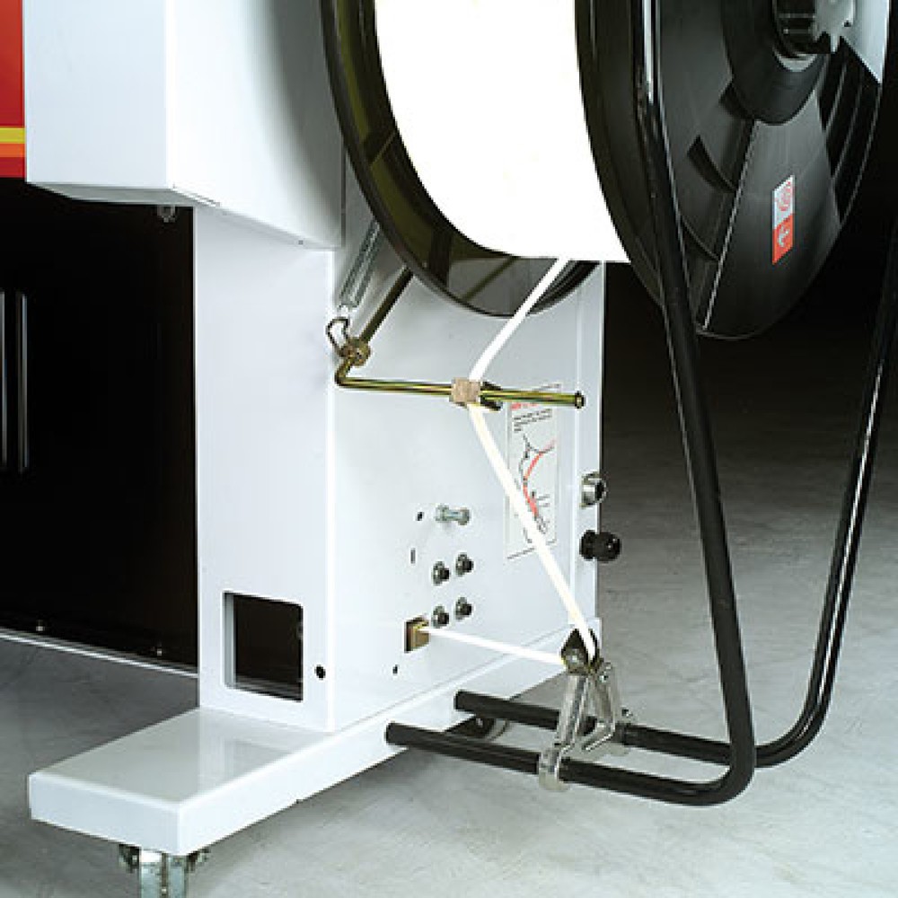 Productafbeelding nr. 2: Volautomatische omsnoeringsmachine model 9000, voor bandbreedte 12 mm, frame hxb 1.000 x 1.250 mm