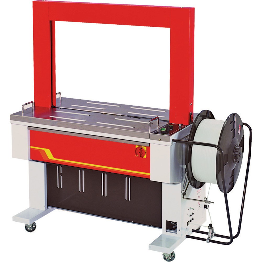 Product afbeelding: Volautomatische omsnoeringsmachine model 9000, voor bandbreedte 12 mm, frame hxb 600 x 850 mm
