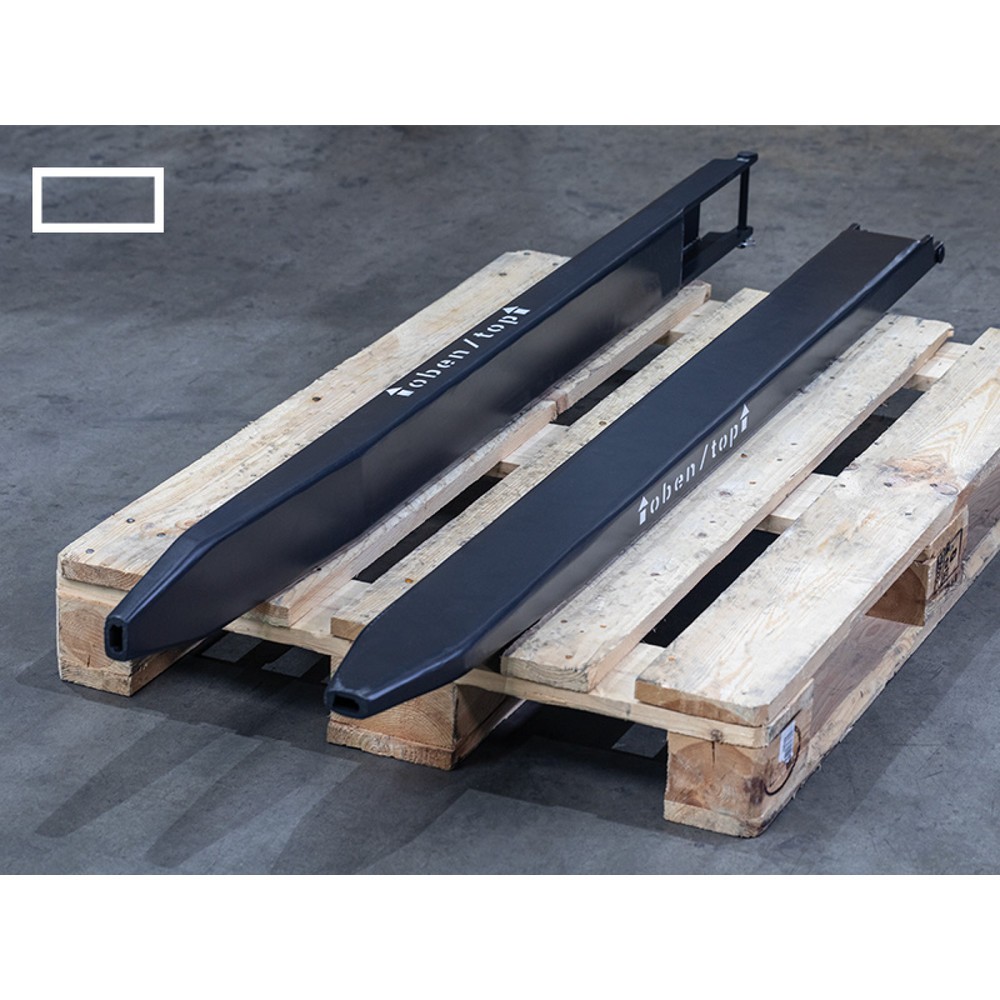 Productafbeelding nr. 4: Vorkverlenging, gesloten uitvoering, lengte 1600 mm, vorkdoorsnede 80 x 40 mm