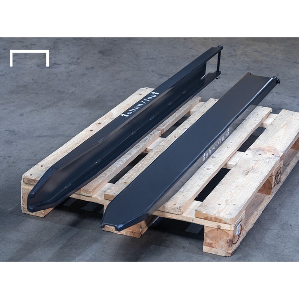 Productafbeelding nr. 3: Vorkverlenging, open uitvoering, lengte 1600 mm, vorkdoorsnede 80 x 40 mm