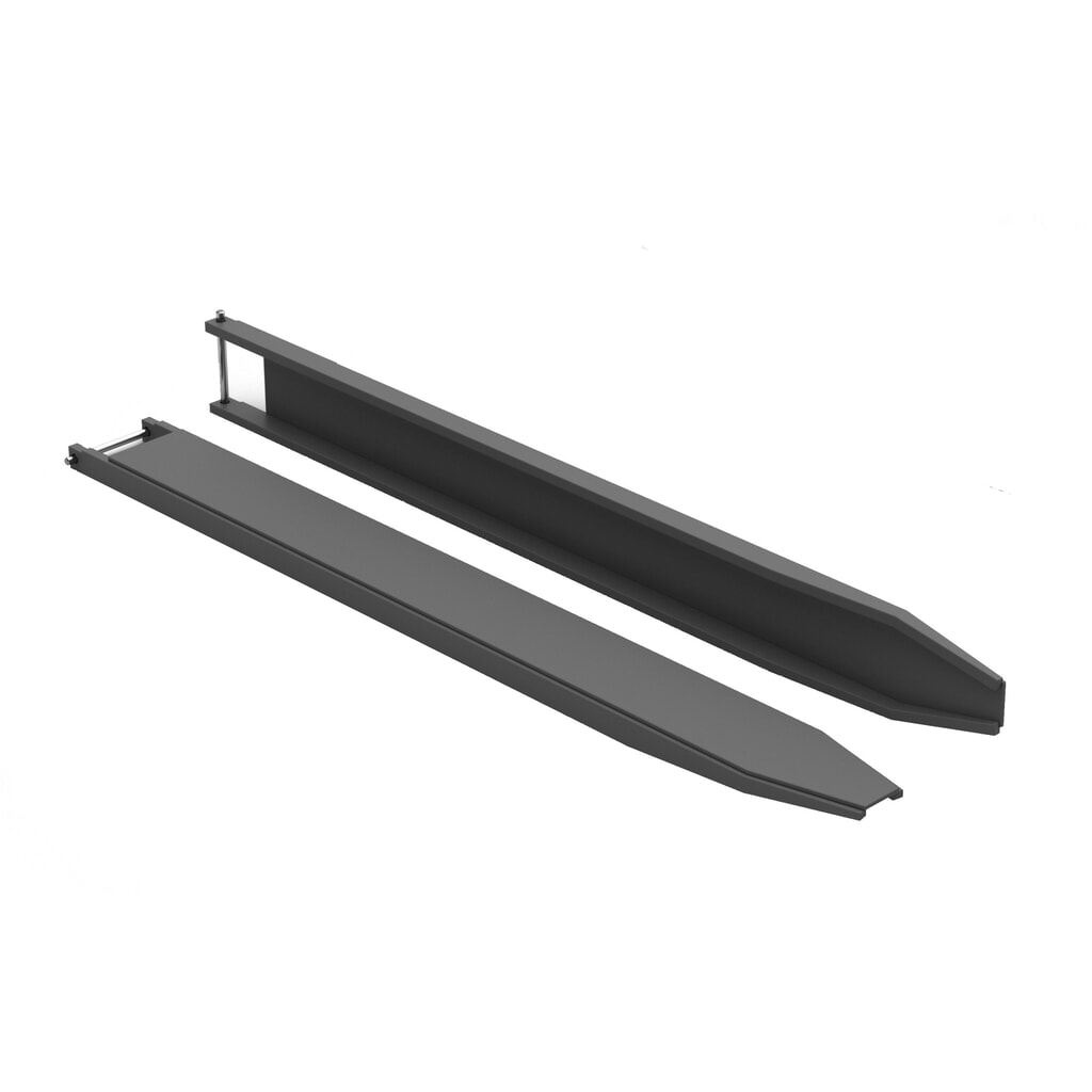 Vorkverlenging, open uitvoering, lengte 1600 mm, vorkdoorsnede 80 x 40 mm Productafbeelding nr. 1: Vorkverlenging, open uitvoering, lengte 1600 mm, vorkdoorsnede 80 x 40 mm