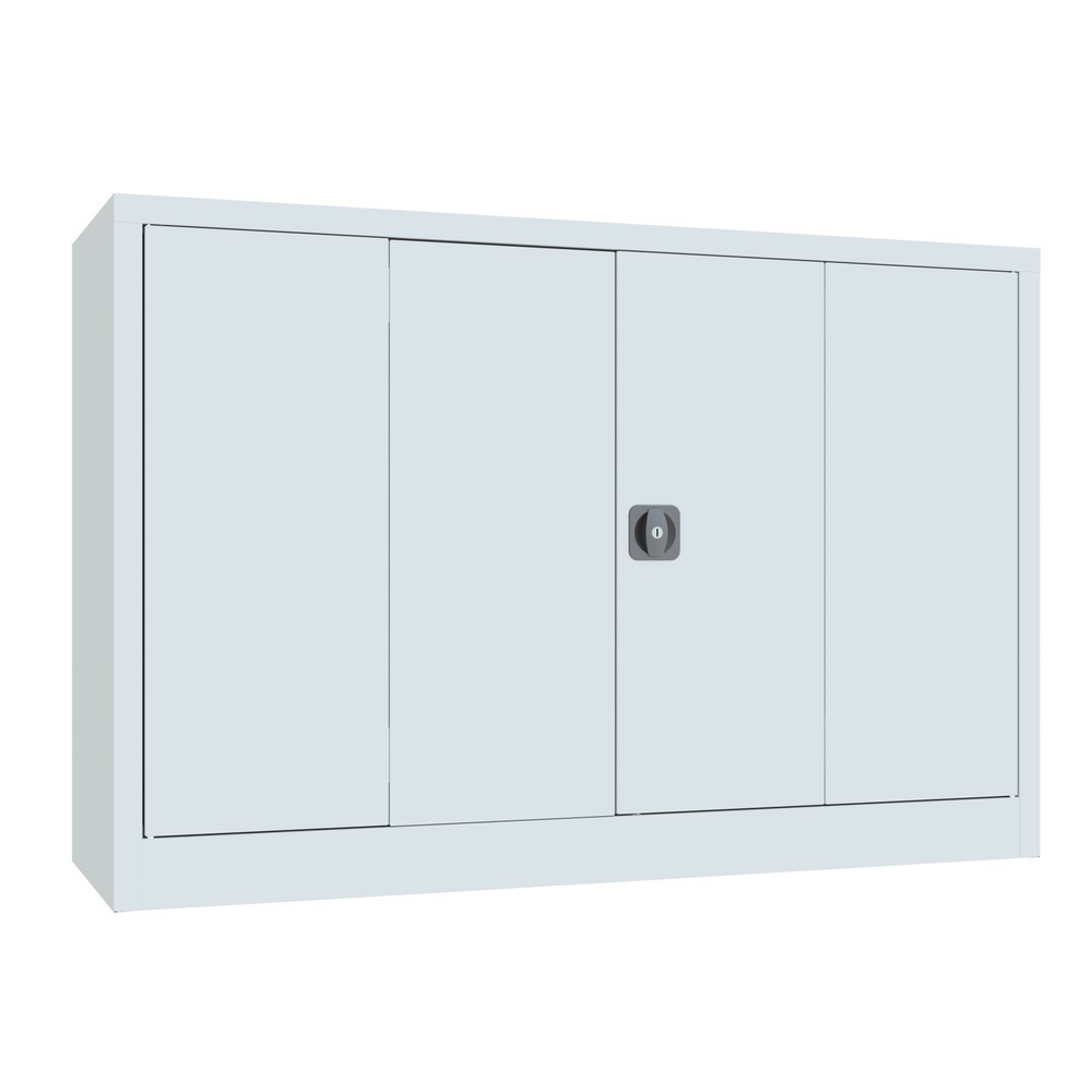 Productafbeelding nr. 4: Vouwdeurkast PAVOY met 2 legborden, hxbxd 1.000 x 1.500 x 500 mm, lichtgrijs, lichtgrijs