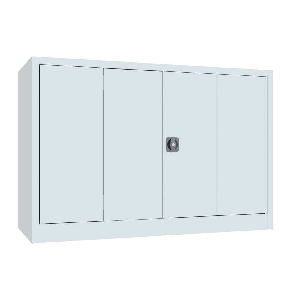Productafbeelding nr. 4: Vouwdeurkast PAVOY met 2 legborden, hxbxd 1.000 x 1.500 x 600 mm, lichtgrijs, lichtgrijs