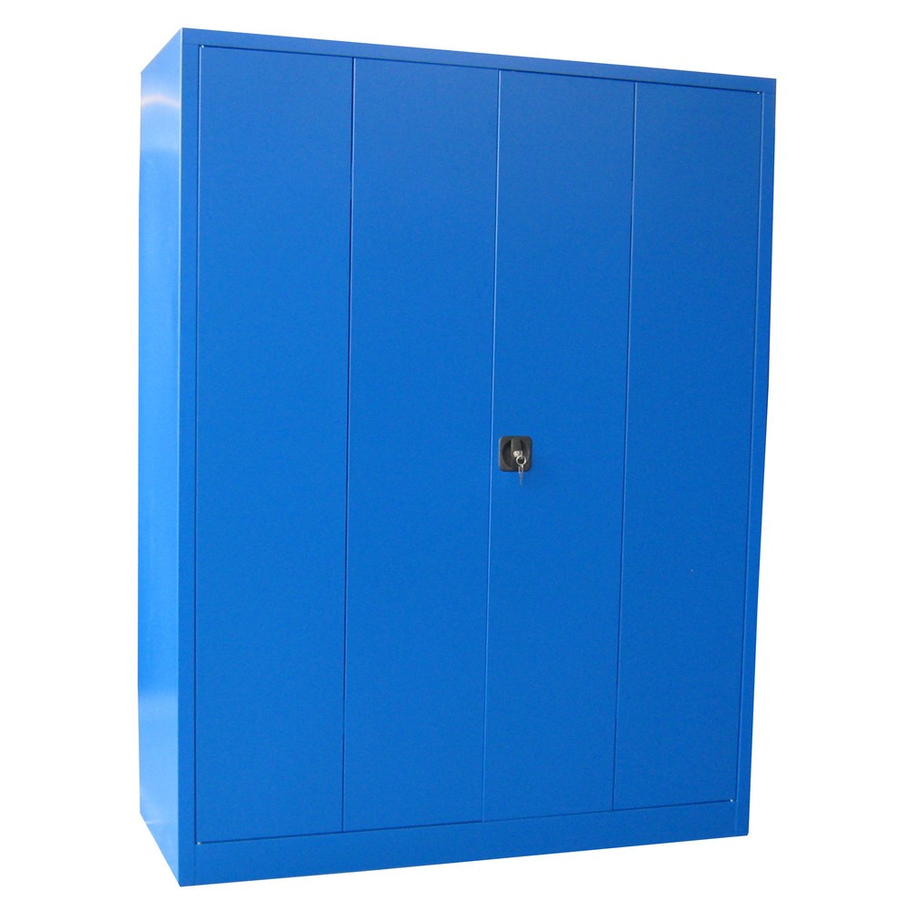 Productafbeelding nr. 8: Vouwdeurkast PAVOY met 4 legborden, hxbxd 1.950 x 1.500 x 600 mm, antracietgrijs, lichtgrijs