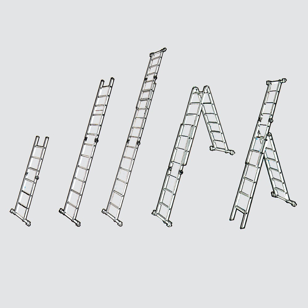 Productafbeelding nr. 4: Vouwladder KRAUSE®, 2-zijdig begaanbaar, aluminium