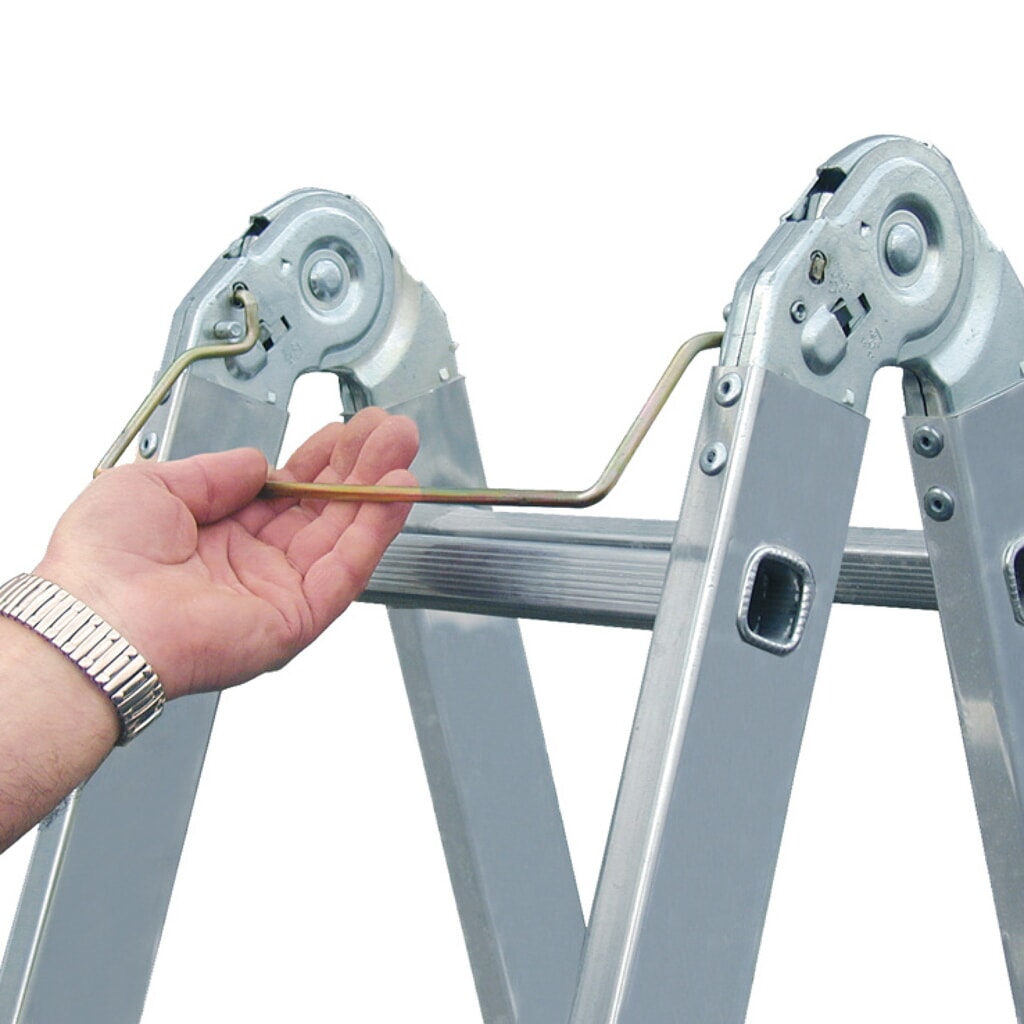 Professionele universele vouwladder KRAUSE®, totale lengte 4,70 m Productafbeelding nr. 4: Professionele universele vouwladder KRAUSE®, totale lengte 4,70 m