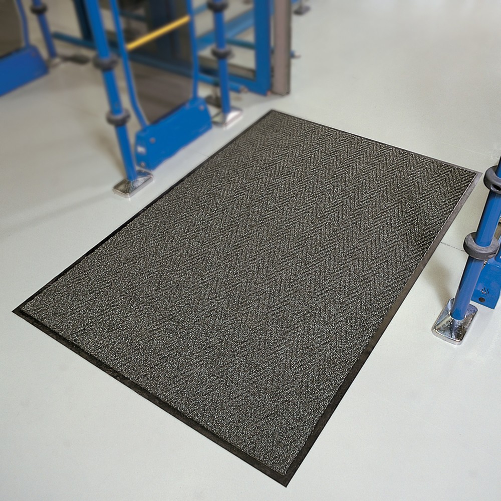 Productafbeelding nr. 4: Deurmat, visgraatpatroon, PP, bxd 600 x 900 mm, antraciet