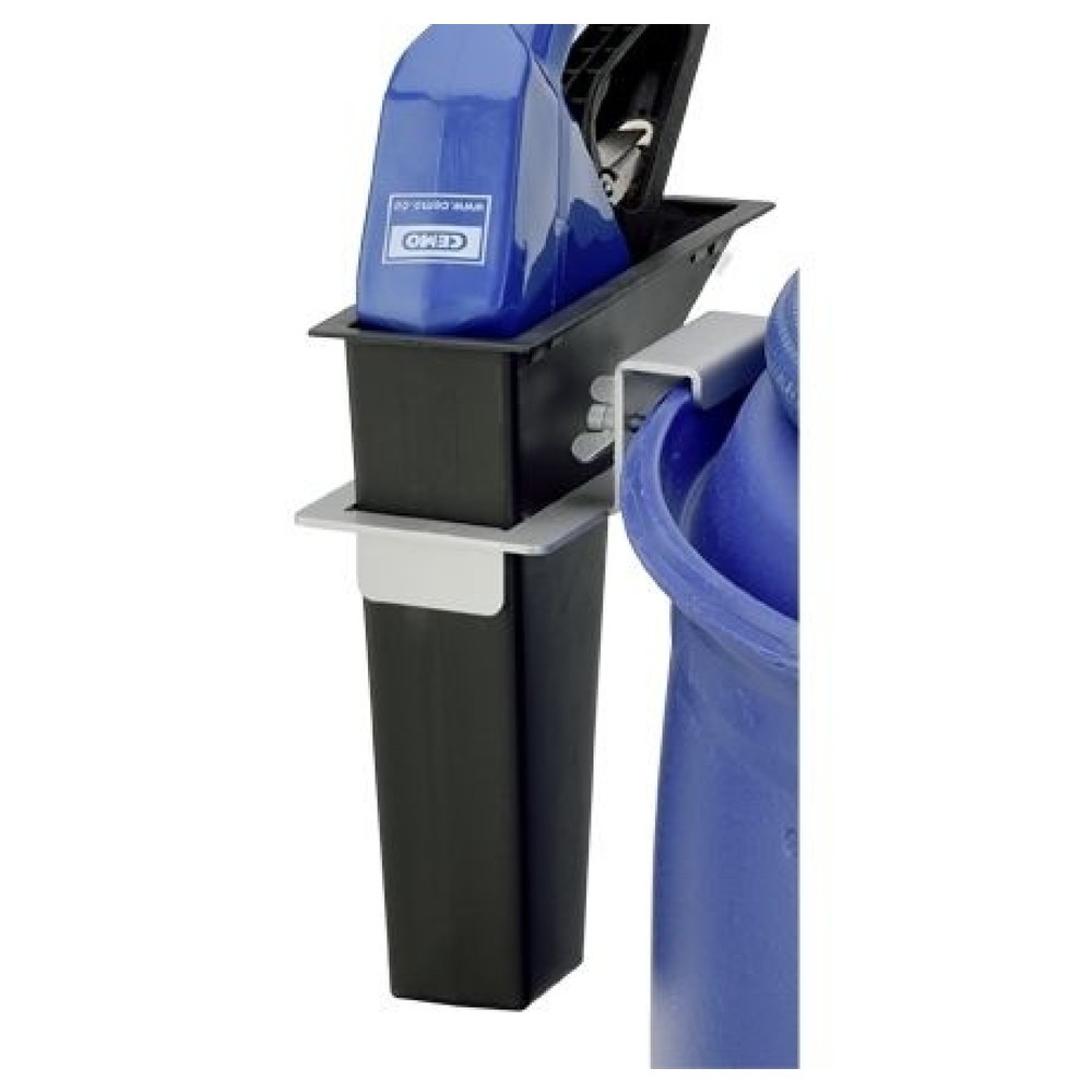 Product afbeelding: Vulpistoolhouder CEMO voor vaten, incl. klemschroeven en druppelopvangbakje