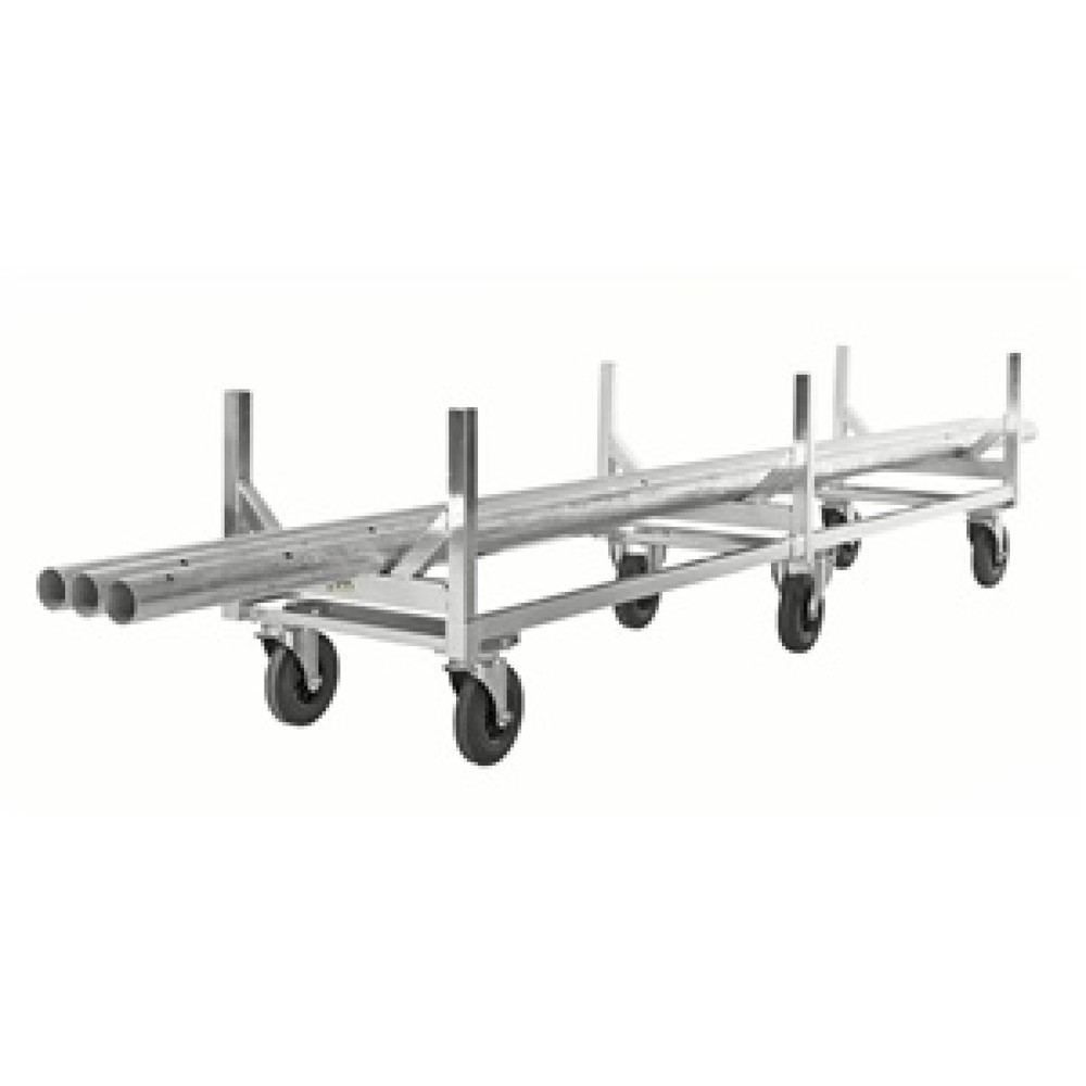 Productafbeelding nr. 3: Wagen voor lang materiaal Kongamek, verzinkt, draagvermogen 800 kg, hxbxd 700 x 608 x 2.800 mm