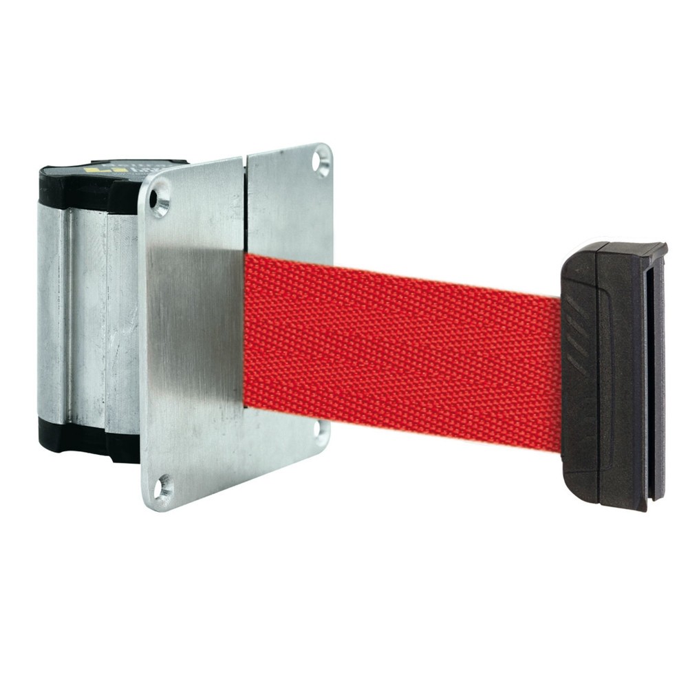 Wandafzetband M met magnetisch eindstuk, lengte 2,3 m, rood Product afbeelding: Wandafzetband M met magnetisch eindstuk, lengte 2,3 m, rood