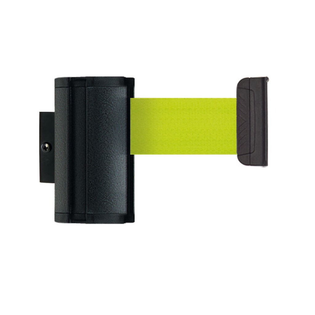 Wandafzetband L om in te haken, lengte 3,7 m, neongeel Product afbeelding: Wandafzetband L om in te haken, lengte 3,7 m, neongeel