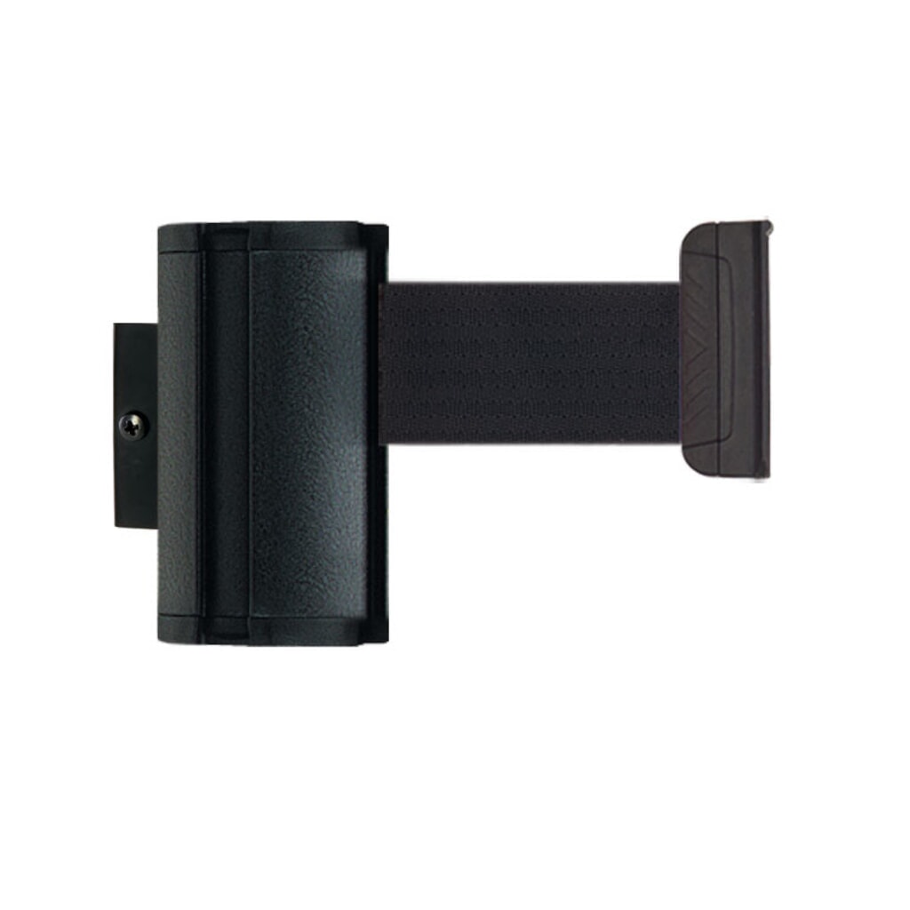 Product afbeelding: Wandafzetband L om in te haken, lengte 3,7 m, zwart