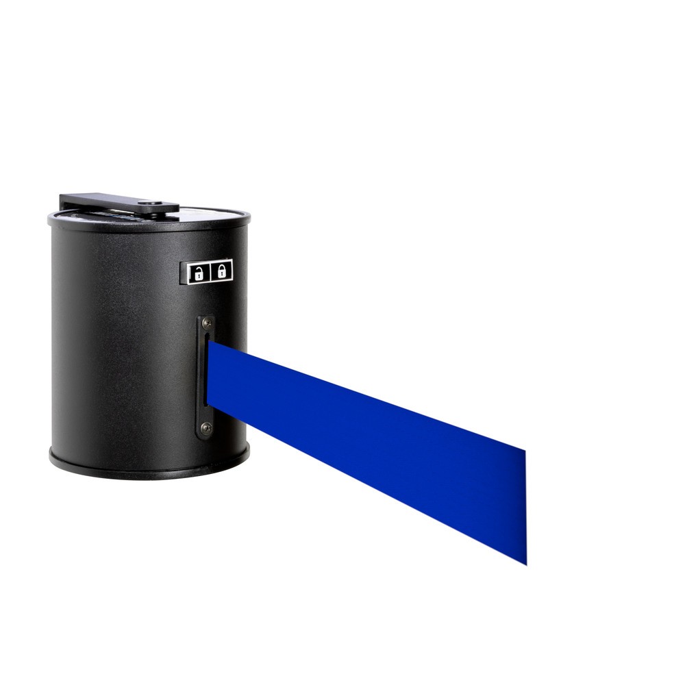Productafbeelding nr. 1: Wandafzetband RS-GUIDESYSTEMS® met metalen behuizing, uittreklengte 20 m, blauw