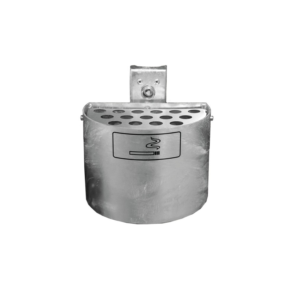 Product afbeelding: RENNER Wandasbak rond, zonder paaltje, verzinkt, 2 liter