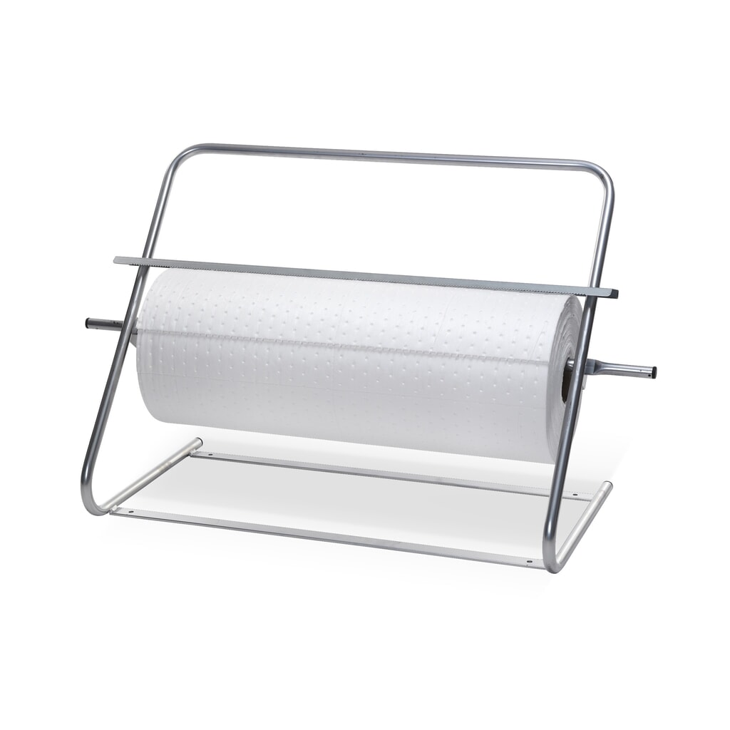 Product afbeelding: Muurhouder voor niet-geweven rollen tot 800 mm breed, inclusief slooprail