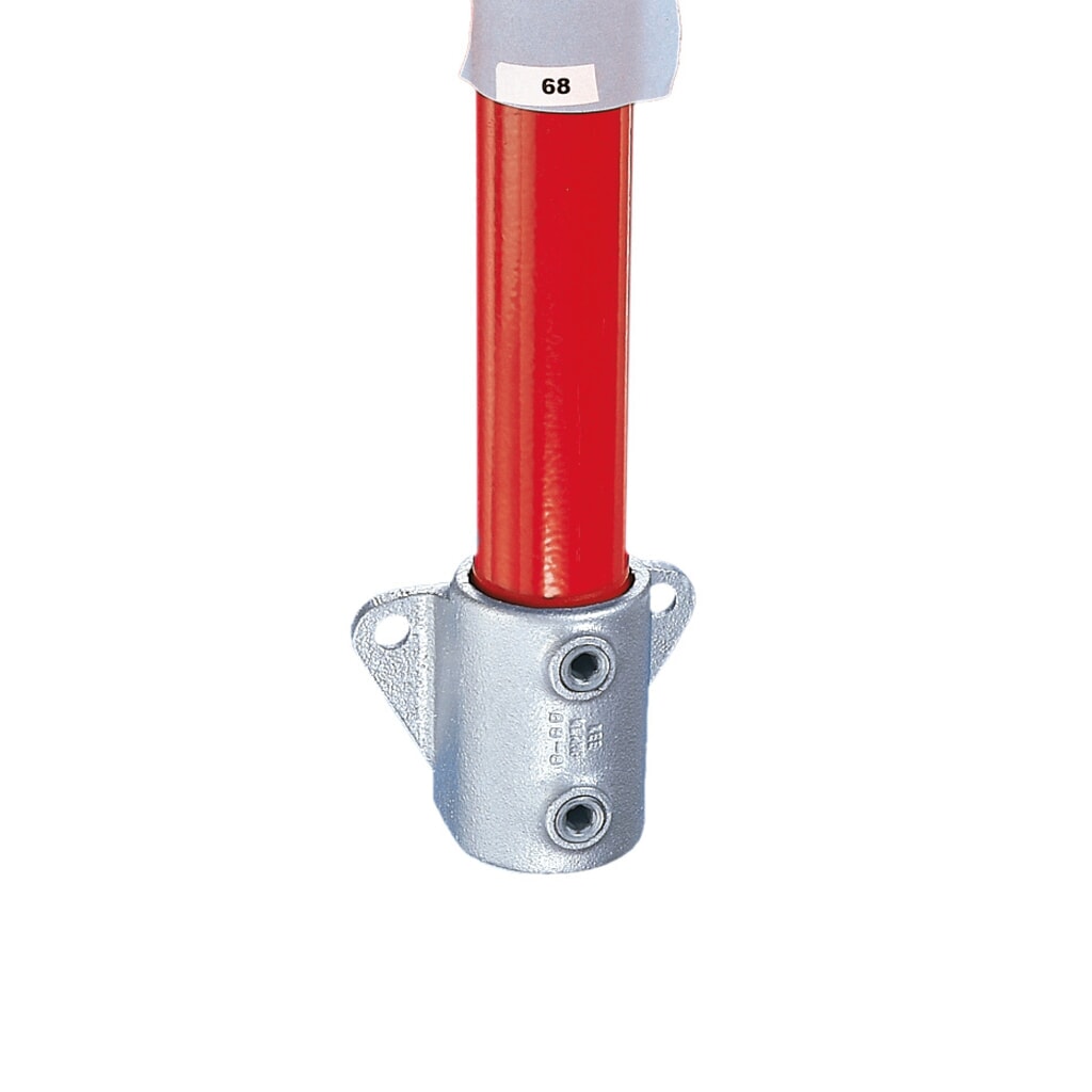 Wandbevestiging voor het buisverbindingssysteem Kee Klamp®
