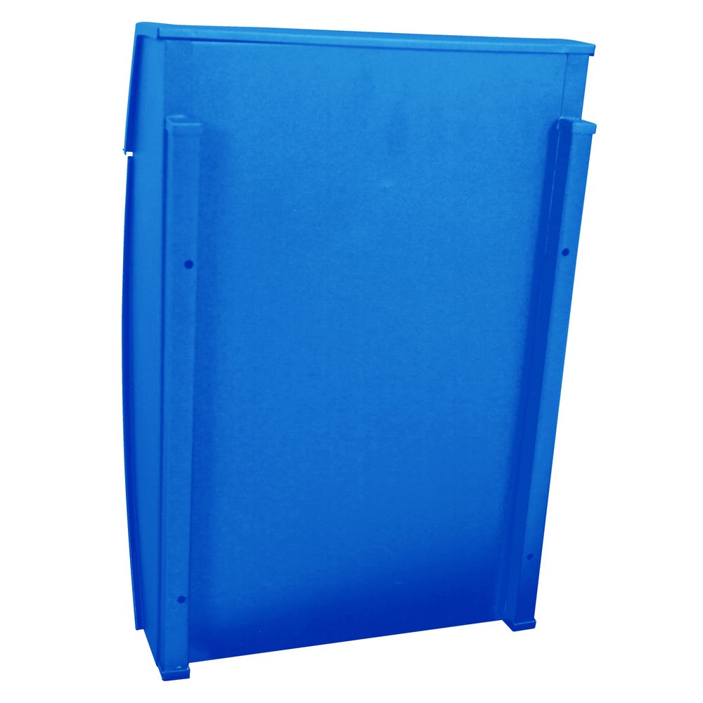 Productafbeelding nr. 3: Wandbrievenbus Geronan, van verzinkt staal, met cilinderslot, blauw