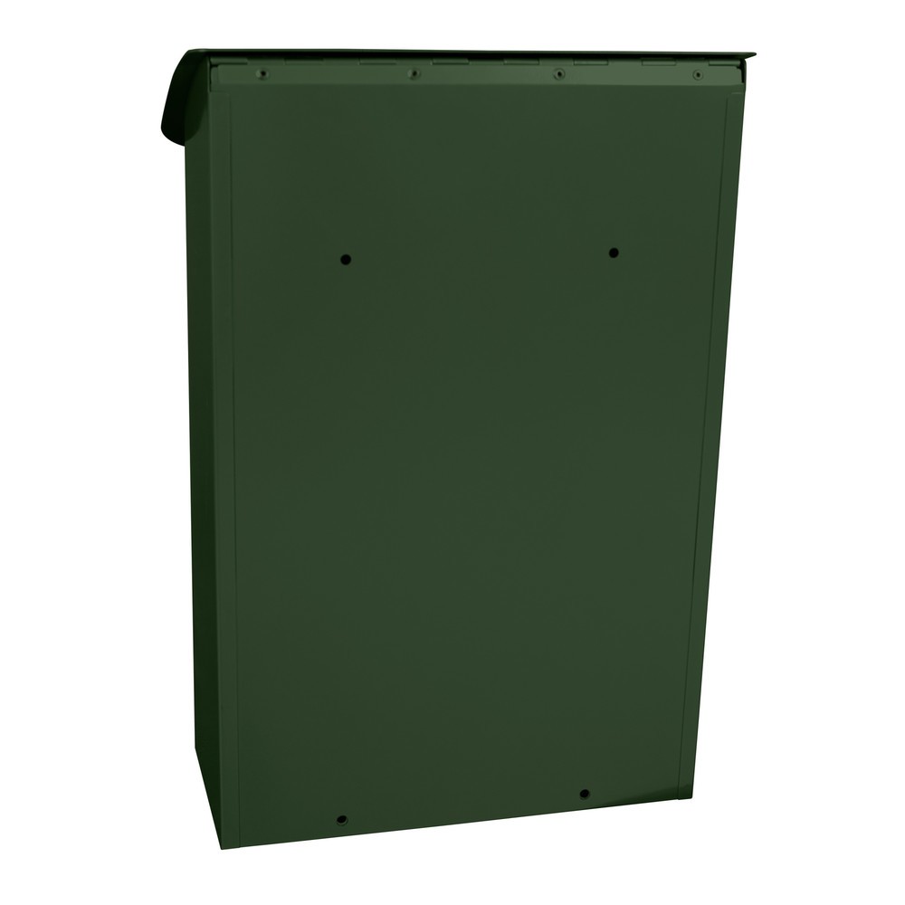 Productafbeelding nr. 3: Wandbrievenbus Denian, van verzinkt staal, met cilinderslot, groen