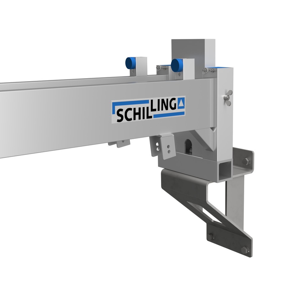 Product afbeelding: Wandconsole voor aluminium portaalkraan SCHILLING met dubbele traverse