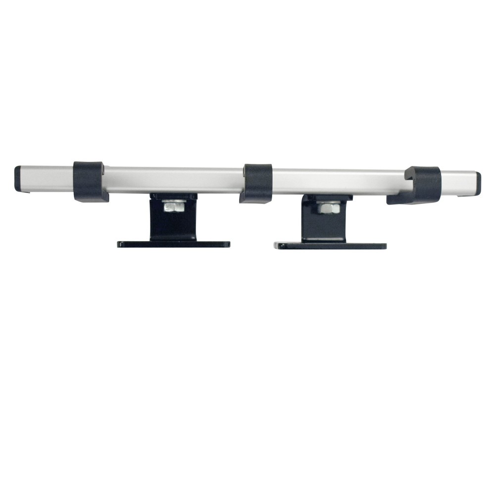 Productafbeelding nr. 3: Wandgarderobe, om vast te schroeven, 3 haken, grijs, zwart