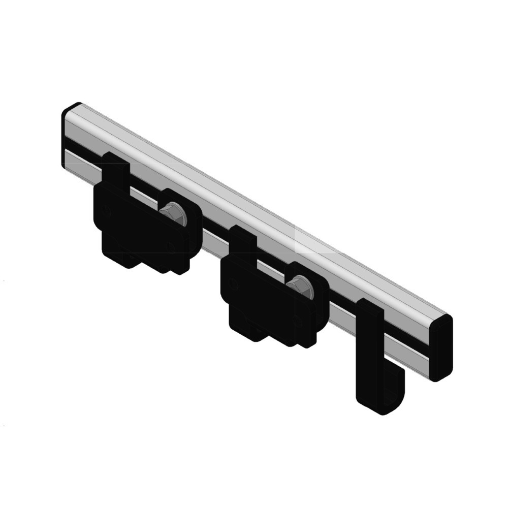 Productafbeelding nr. 5: Wandgarderobe, om vast te schroeven, 3 haken, grijs, zwart