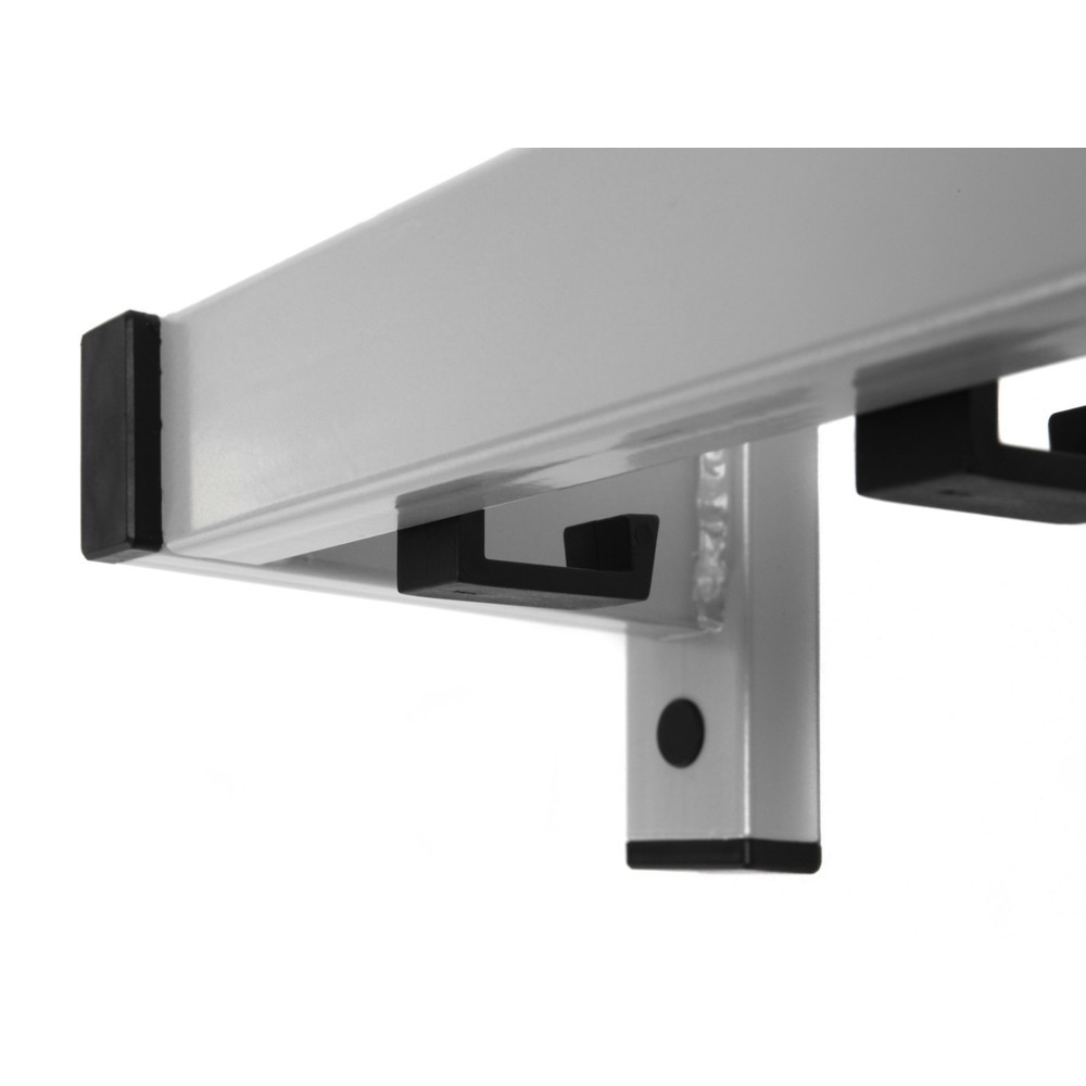 Productafbeelding nr. 2: Wandgarderobe Safe, om vast te schroeven, grijs, 10 haken