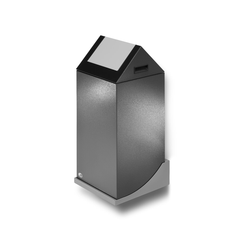 Product afbeelding: Wandhouder voor afvalbak VAR®, 60 liter, enkelvoudig